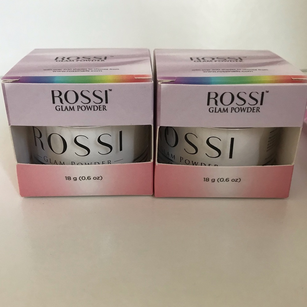 Rossi glam powder and nail tools